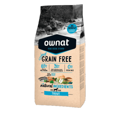 Ownat Just Grain Free Trucha Para Perros