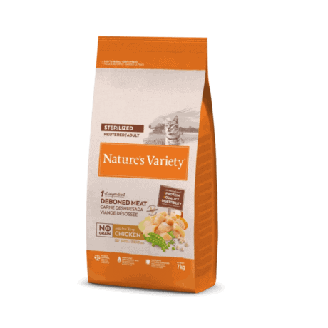 Nature&rsquo;s Variety No Grain Pollo para Gatos Esterilizados