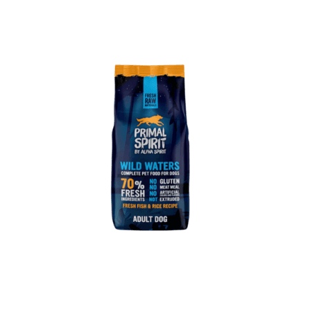 Primal Spirit Wild Waters 70% (Pollo y Pescado) Semih&uacute;medo Para Perro