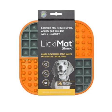 LickiMat Slomo Alfombra de Lamido para perro y gato, detalle