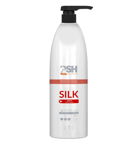PSH Champú Silk 1L para Perros - Pieles Sensibles