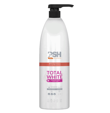PSH Champú Total White 1L para Perros - Mantos Blancos