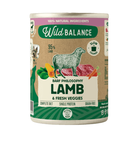 Wild Balance Lata de Cordero 400gr para Perros Para Perros