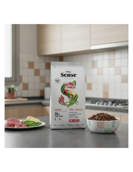 Pienso Dibaq Grain Free de cordero para perro, detalle