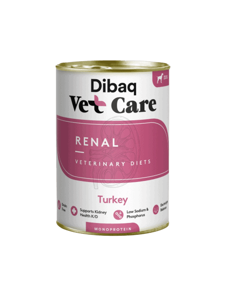 Dibaq Vet Care Renal Pavo 380gr Para Perros