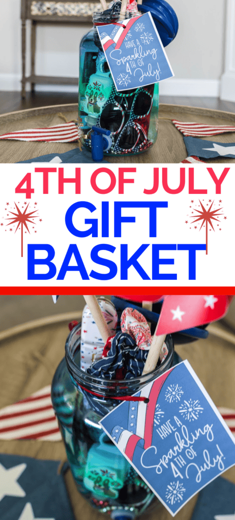 4th of July Gift Basket Tags