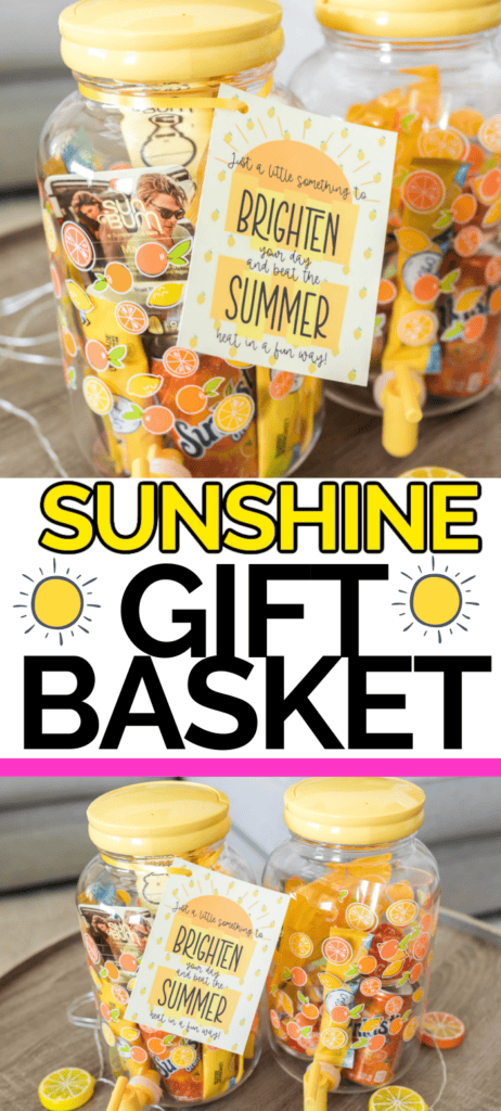 summer sunshine gift basket