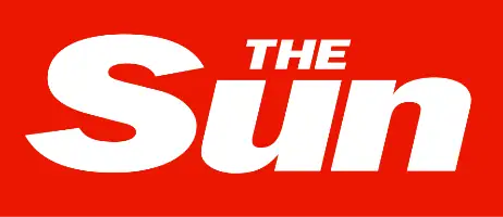 press logo sun color