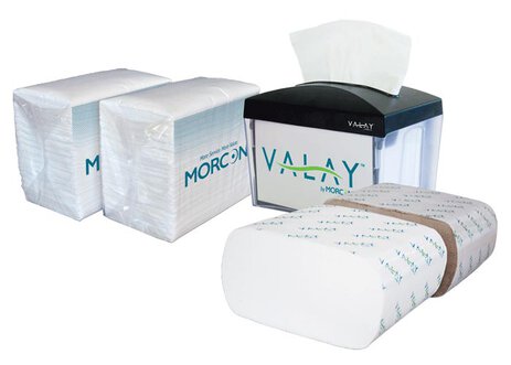  Morcon Napkins and napkin dispenser