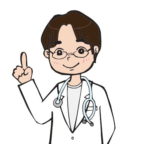 坂口先生の似顔絵