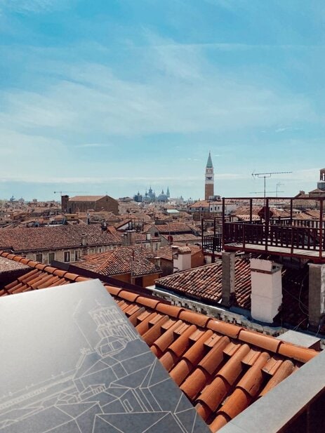 La terraza del Fondaco dei Tedeschi