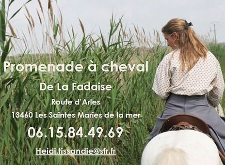 La Fadaise Horse riding in the Camarge France