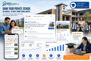 SEO for Private Schools helping a private school rank higher in Google Search and attract more student applications.