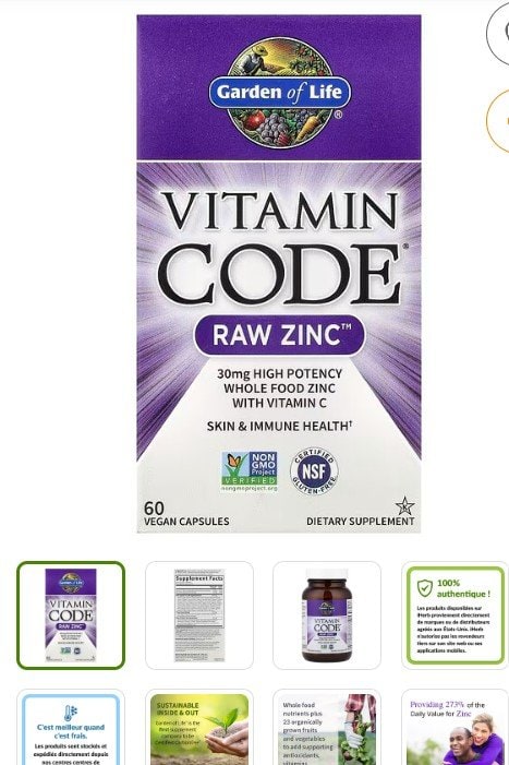 Zinc iherb garden of life code promo 2025