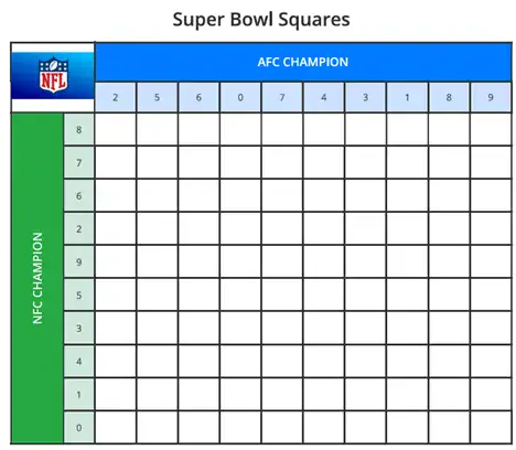 Small - Sports Brackets Super Bowl Squares Generators