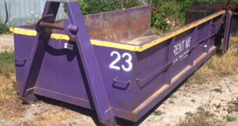 4 yard dumpster bin rental