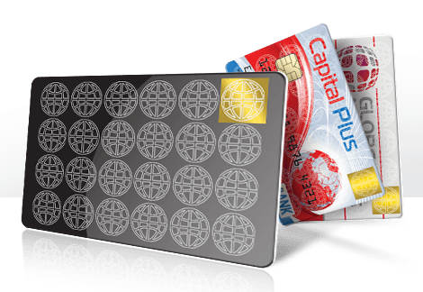 Magicard M9006-796 HoloPatch cards are white with a gold security HoloPatch in one corner. They are standard CR80 size PVC cards.