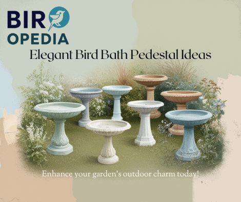 Bird Bath Pedestal Ideas to Enhance