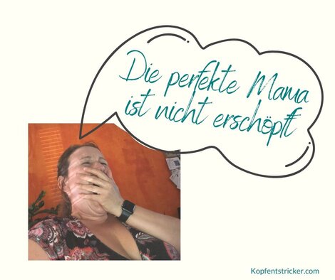 erschöpfte mama