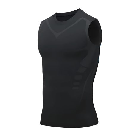 Fitness Short Sleeved Sports Tight Vest
