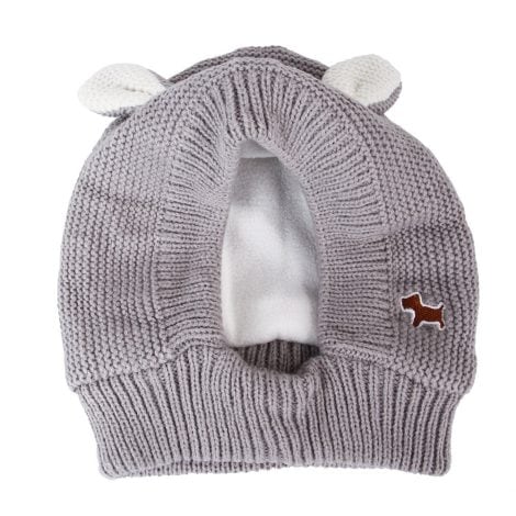 Fashion Simple Knitted Rabbit Ear Pet Hat