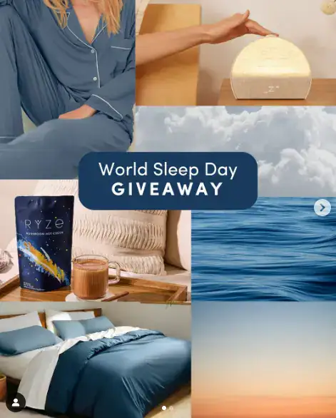 world sleep day sweepstakes