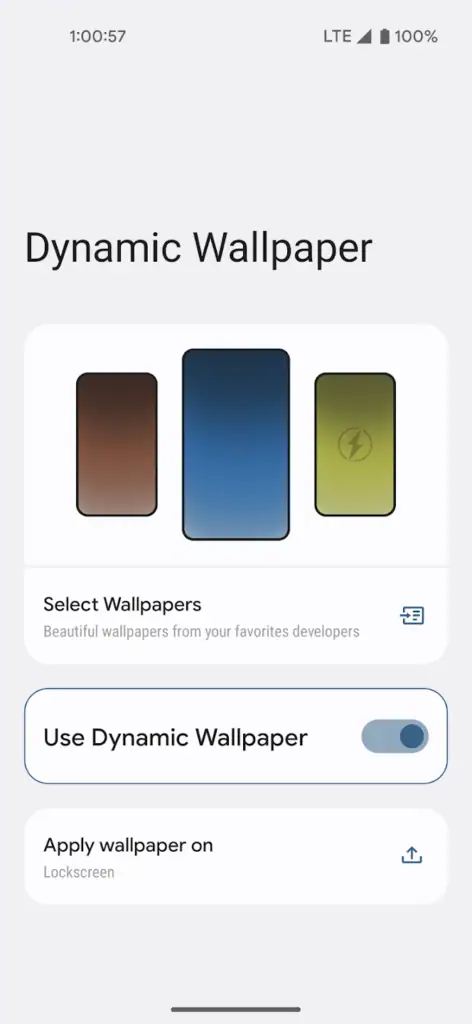 Dynamically change your wallpaper app