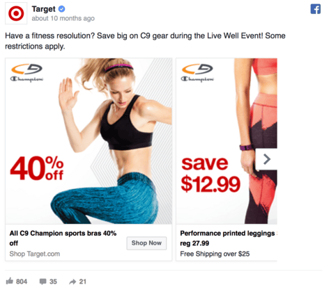 ways to use Facebook's carousel ads