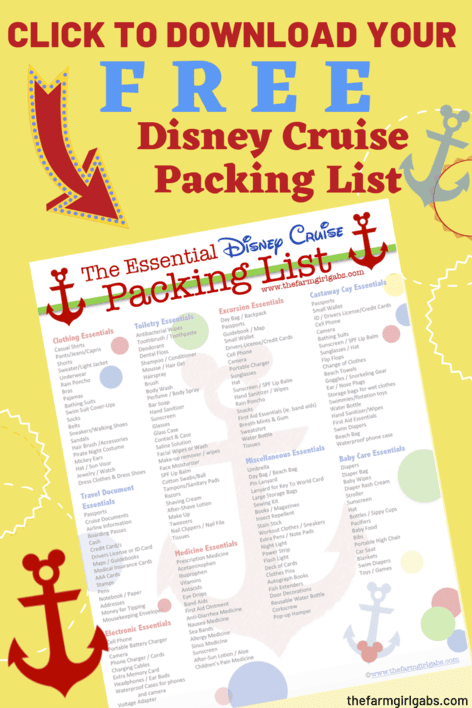 The Essential Disney Cruise Packing List