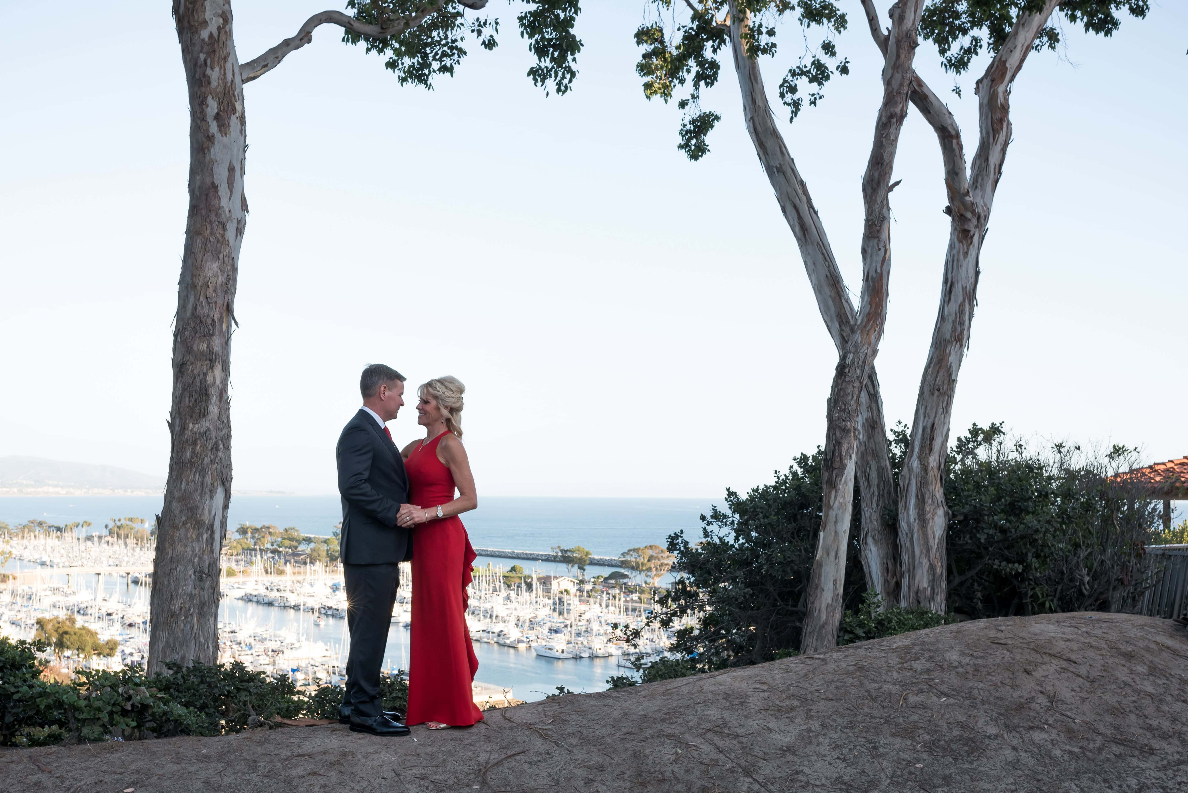 Wedding portrait photography Dana Point Harbor