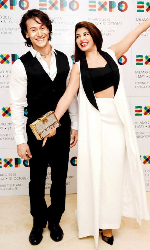 Film Stars Tiger Shroff-Jacqueline Fernandez