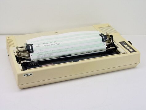 Der König der 9-Nadeldrucker: Epson FX-100