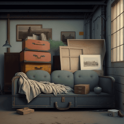 storage unit for downsizing