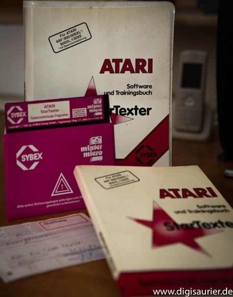 Original: Ok, damals war nicht so viel gekauftes in meiner Software-Sammlung. Aber für den Startexter habe ich gerne gezahlt.