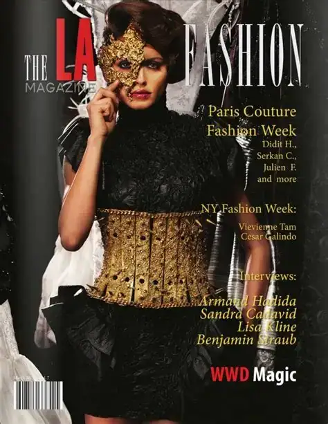 la fashion magazine couture cover