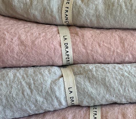 housse de couette en lin premium La Draperie Française
