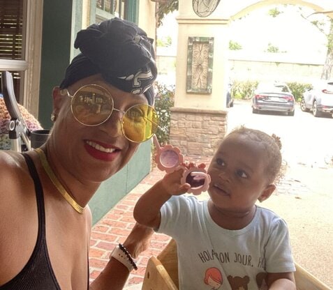 Homeless Brave Grandmother & Baby Kali