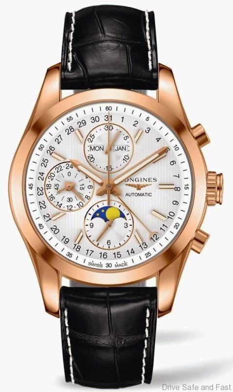 Longines Conquest Classic Moonphase gold