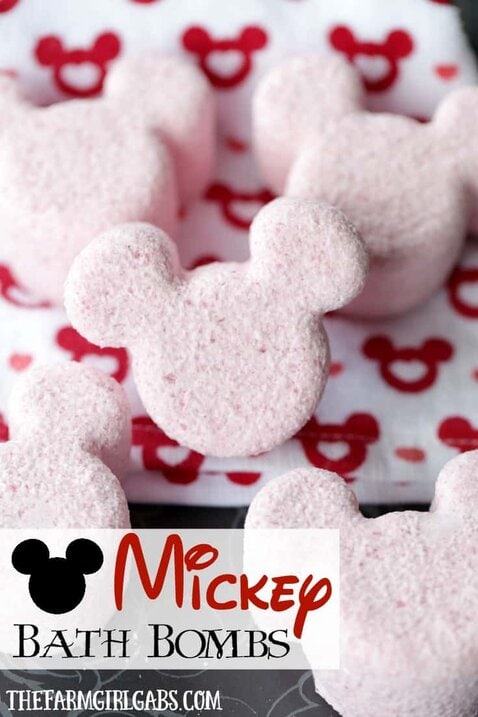 These Mickey Bath Bombs are the perfect way to relax, unwind and think about your next trip to Walt Disney World.