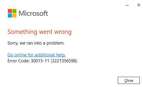 Something-wen-wrong-Sorry-we-ran-into-a-problem-Error-Code-30015-11