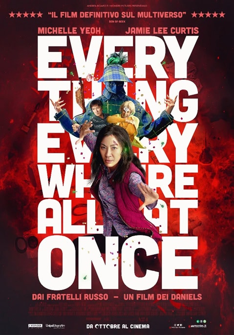 everything everywhere all at once poster ita