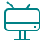 Symbol für einen Fernseher