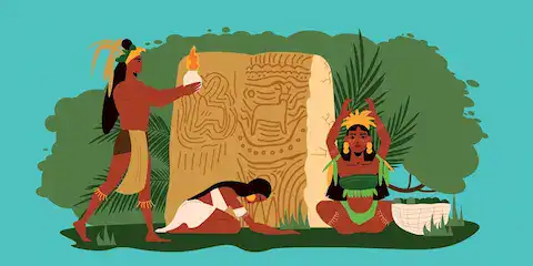 sacrificios mayas