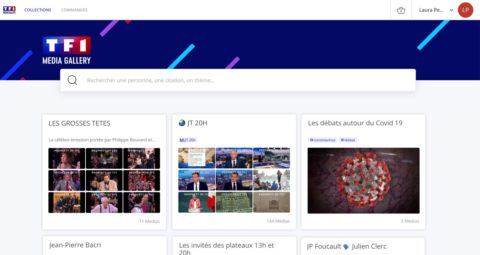 Le groupe TF1 s’associe à Newsbridge pour monétiser ses extraits vidéos grâce à l’IA sur sa plateforme TF1 MEDIA GALLERY © DR