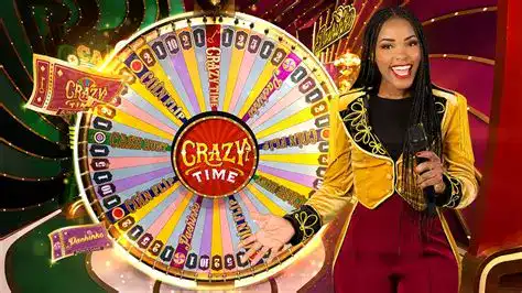 Interface du jeu Crazy Time sur Yonibet en direct