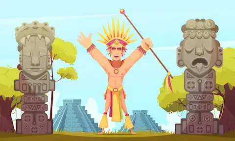 imagen de los mayas