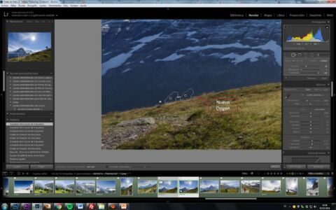 limpiar las manchas del sensor en Lightroom