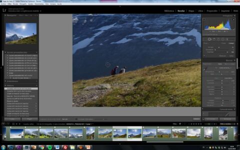 limpiar las manchas del sensor en Lightroom