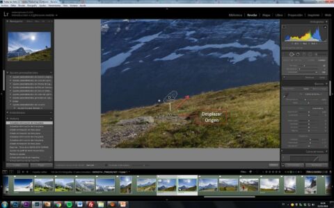 limpiar las manchas del sensor en Lightroom