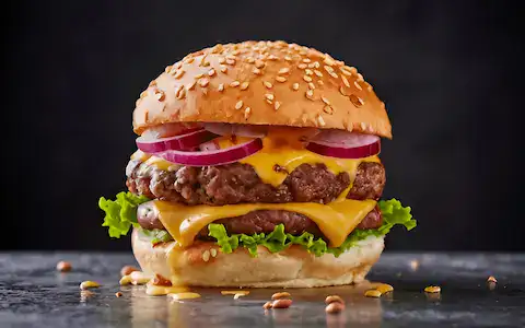 hamburguesa al carbon